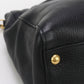 PRADA 2WAY Tote Bag leather black Women