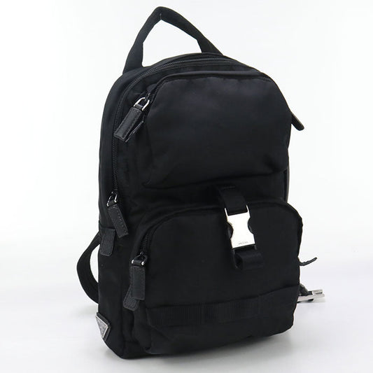 PRADA PR92728 body bag Nylon black mens