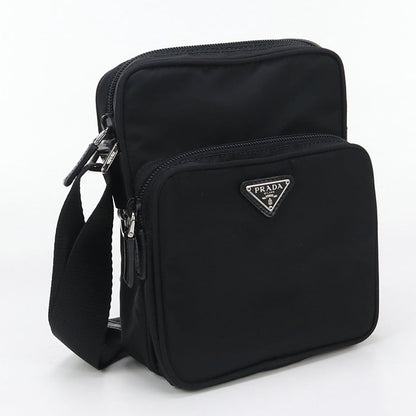PRADA PR92876 Shoulder Bag Nylon black mens
