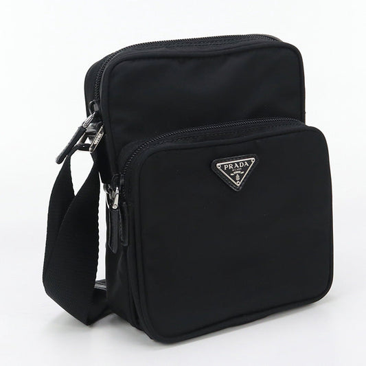 PRADA PR92876 Shoulder Bag Nylon black mens