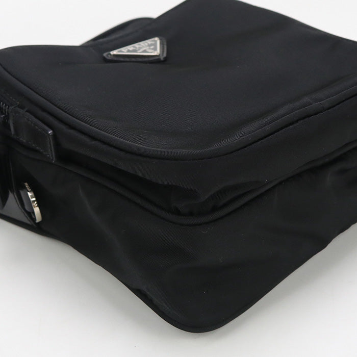 PRADA PR92876 Shoulder Bag Nylon black mens