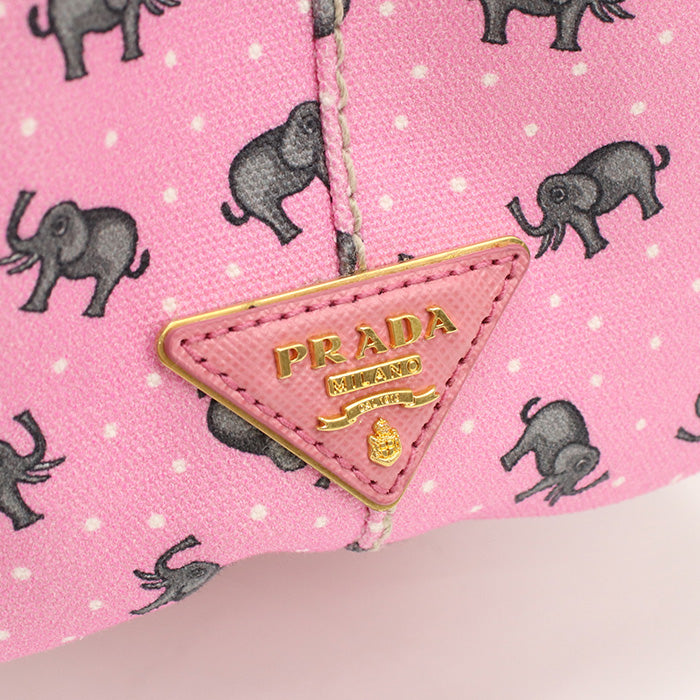 PRADA 1BG439 Tote Bag Canapa 2WAY Tote Bag canvas pink Women