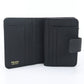 PRADA PR93168 Saffiano leather wallet Folded wallet leather black unisex