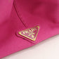 PRADA BN1877 Canapa Tote Bag canvas/Tote Bag pink Women