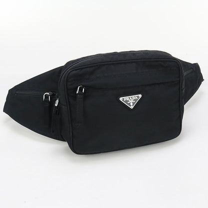 PRADA 2VL001 2A6D F0002 Belt bag body bag Nylon Black mens