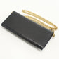 PRADA 1BP290 2E3A F0002 Chain wallet leather black Women