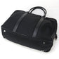 PRADA VA0702 handbag Safiano Business bag Briefcase Nylon, leather black mens(unisex)