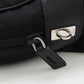 PRADA VA0702 handbag Safiano Business bag Briefcase Nylon, leather black mens(unisex)