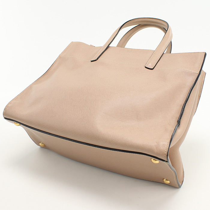 PRADA BN2603 2WAY Tote Bag/Safiano leather pink Women
