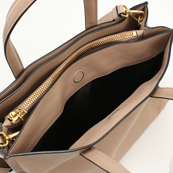 PRADA BN2603 2WAY Tote Bag/Safiano leather pink Women