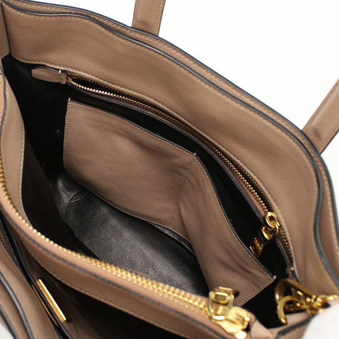 PRADA BN2603 2WAY Tote Bag/Safiano leather pink Women