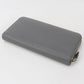 PRADA 2ML317 Zip around PurseZip Around leather gray mens