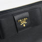 PRADA 1M0506 Zip around PurseZip Around/Safiano leather black Women