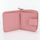 PRADA 1ML522 Bi-fold wallet Safiano U-shaped zipper wallet leather pink Women