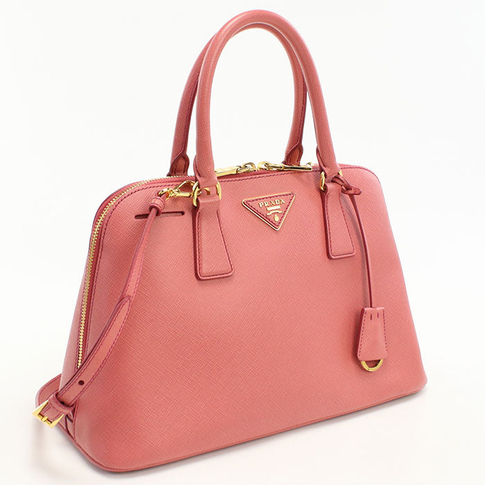 PRADA 1BA837 Handbag Safiano 2WAY handbag leather pink Women