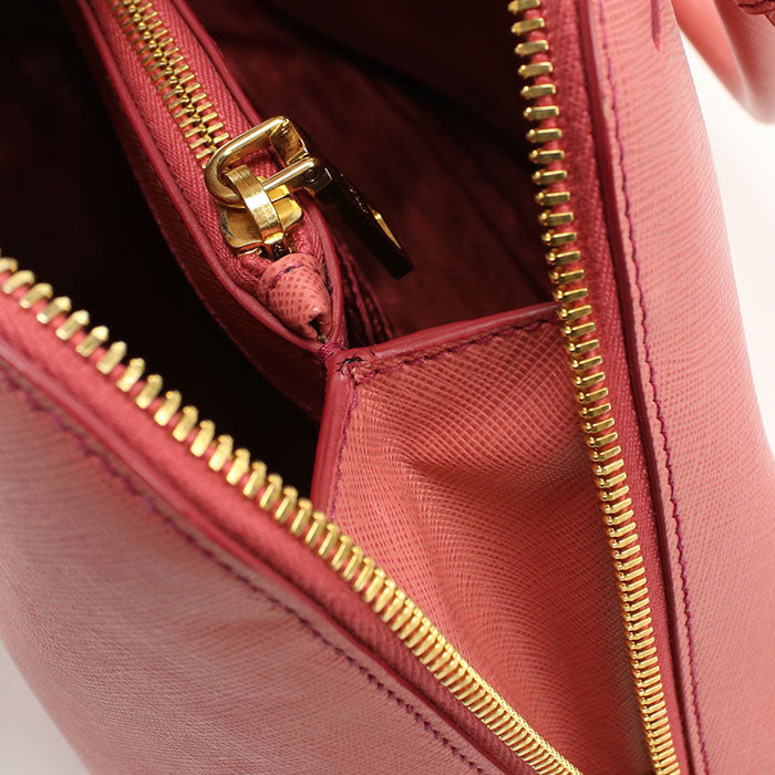 PRADA 1BA837 Handbag Safiano 2WAY handbag leather pink Women