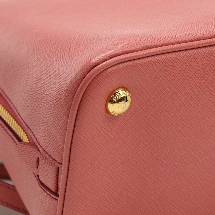 PRADA 1BA837 Handbag Safiano 2WAY handbag leather pink Women