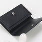 PRADA Saffiano Leather Card Case name card holder leather black mens