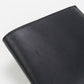PRADA Wallet with coin purse Folded wallet leather black mens