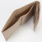 PRADA 1M0176 Three fold wallet/Safiano leather beige Women