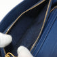 PRADA 1MH132 QME F0016 Long wallet with double fold coin purse blue Women