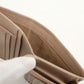 PRADA 1ML225 Bi-fold wallet Saffiano Triangle Wallet leather beige Women