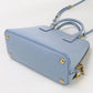 PRADA 1BA838 2WAY Handbag/Safiano leather blue Women