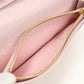 PRADA 1MV025 ZLP Saffiano Long wallet with double fold coin purse pink Women