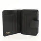 PRADA PR94849 Vitello Triangle Wallet Folded wallet leather beige Women