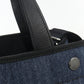 PRADA 1BG311 2BBV FOKF5 2WAY Tote Bag denim navy Women