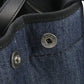 PRADA 1BG311 2BBV FOKF5 2WAY Tote Bag denim navy Women