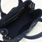 PRADA 1BG439 2WAY Canapa Tote Bag Cotton canvas black Women