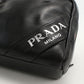 PRADA 1BB052 Tote Bag/Shoulder Bag Nappa leather black Women(unisex)