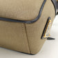 PRADA 1BH089 Logo jacquard Diagonal shoulder bag canvas/leather Women brown