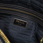 PRADA 1BH089 Logo jacquard Diagonal shoulder bag canvas/leather Women brown