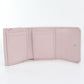 PRADA 1MH043 Tri-fold wallet Saffiano Triangle Wallet/Folding wallet leather pink Women
