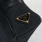 PRADA 1BH089 UCW F0002 Logo jacquard Diagonal Shoulder Bag black Women
