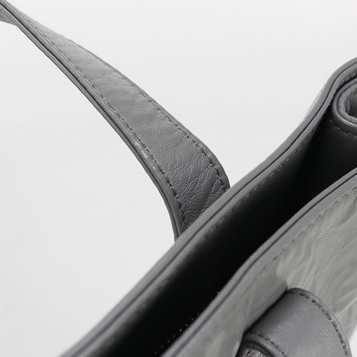 PRADA 1BG459 Tote Bag leather gray Women