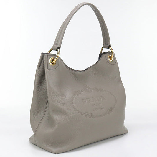 PRADA 1BC051 2E8K F0572 Shoulder Bag/One Shoulder Bag leather beige Women