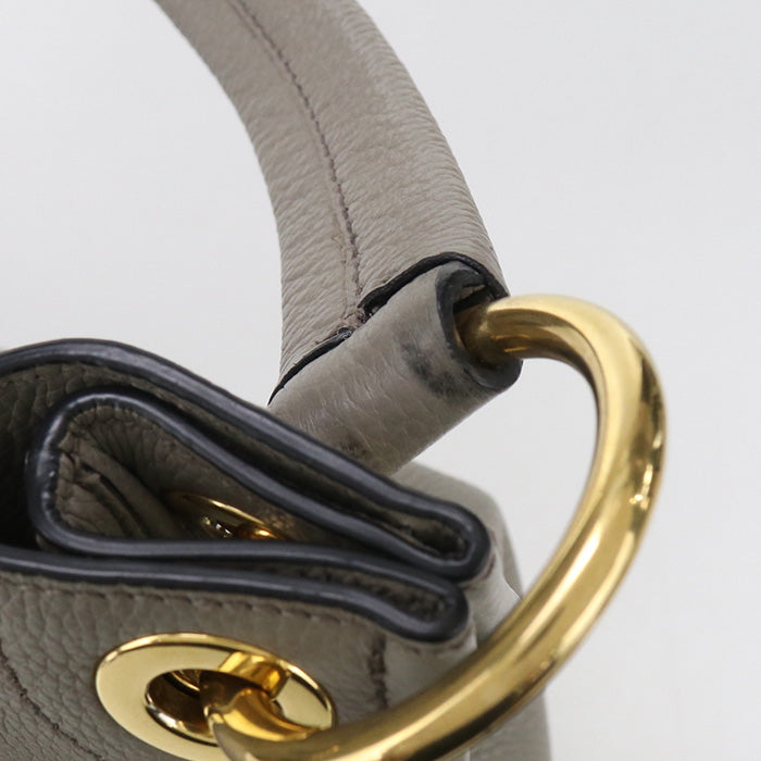 PRADA 1BC051 2E8K F0572 Shoulder Bag/One Shoulder Bag leather beige Women