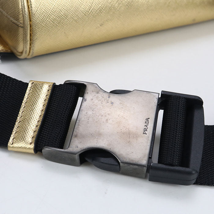 PRADA 2VL012 9Z2 F0W3L Belt bag leather gold Women