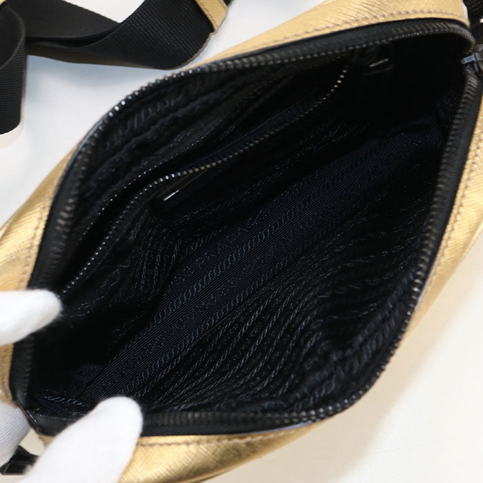 PRADA 2VL012 9Z2 F0W3L Belt bag leather gold Women