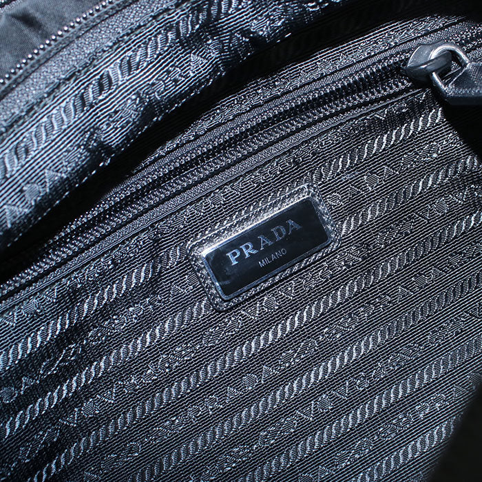 PRADA 2VH038 Belt bag body Nylon black mens