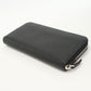 PRADA 2ML317 QHH F0002 long wallet saffiano triangle PurseZip leather black mens