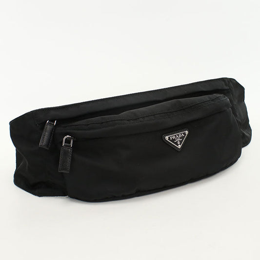 PRADA 2VL132 Belt bag body Nylon black mens