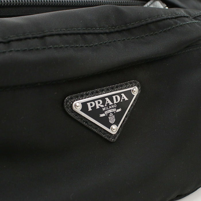 PRADA 2VL132 Belt bag body Nylon black mens