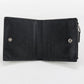 PRADA Saffiano Folded wallet leather black mens