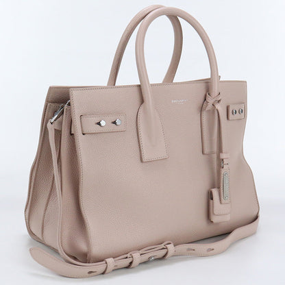 SAINT LAURENT 464960 Soft Small Sac de Jules 2way hand Bag Calfskin pink Women