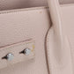 SAINT LAURENT 464960 Soft Small Sac de Jules 2way hand Bag Calfskin pink Women