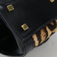 SAINT LAURENT 561203 2WAY Tote Bag shoulder bag Handbag leather black Women